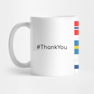 Thank you - scandinavia Mug